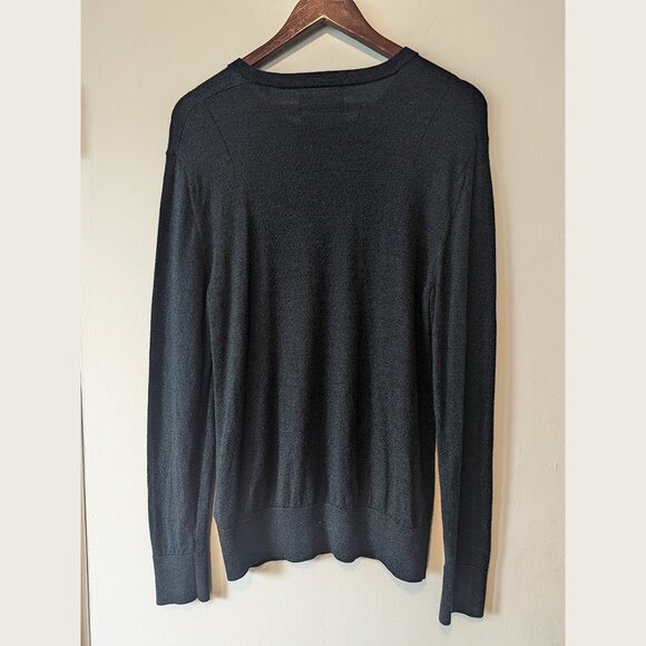 ALL SAINTS - Blue/grey crewneck sweater - Sz L - Picture 3 of 6